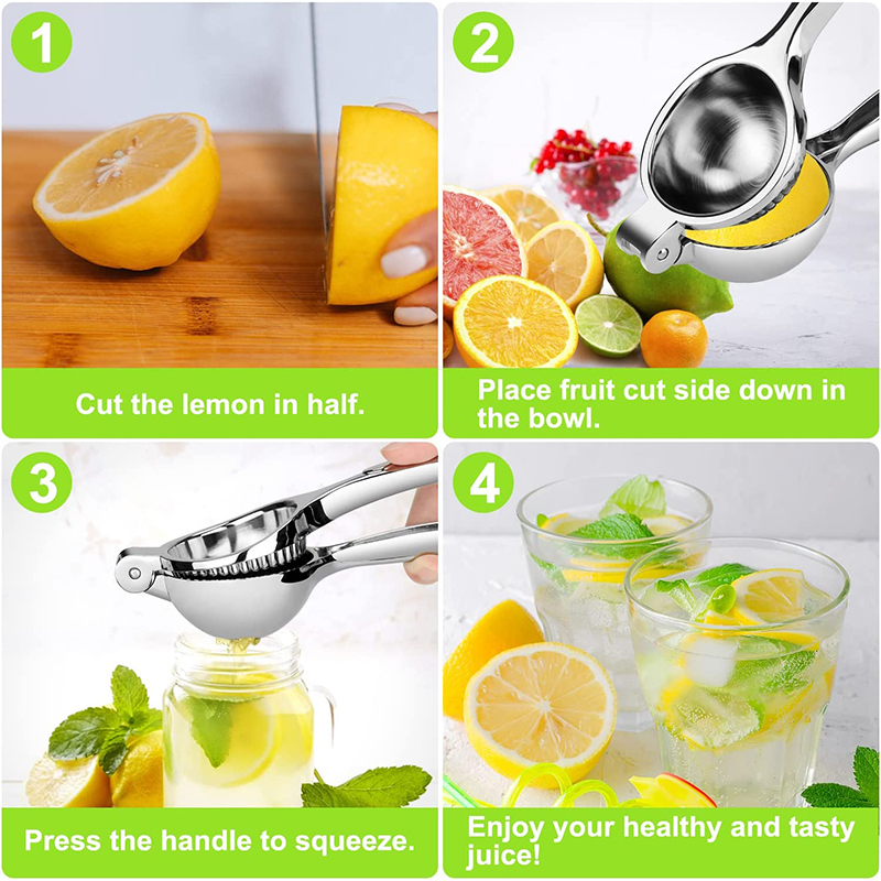 ที่คั้นน้ำมะนาวแบบมือ ทำจากโลห - Citrus Lemon Squeezer บทวิจารณ์และราคา