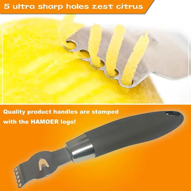 Lemon Citrus Zester เครื่องมือ - Cheese Grater Box บทวิจารณ์และราคา