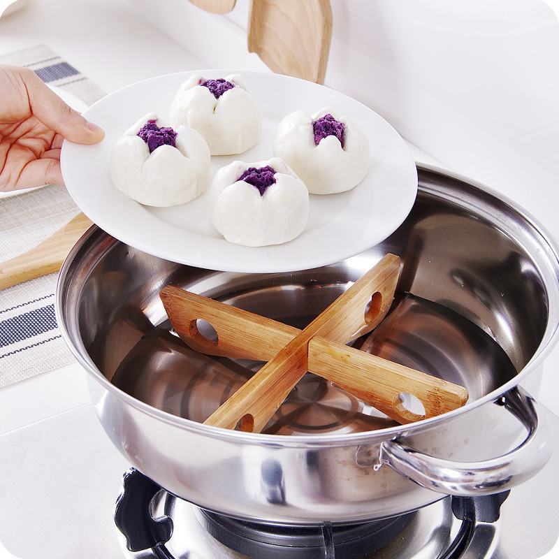 CROSS ถาดผู้ถือไม้ที่ถอดออกได้ - Kitchen Gadgets In Japan บทวิจารณ์และราคา