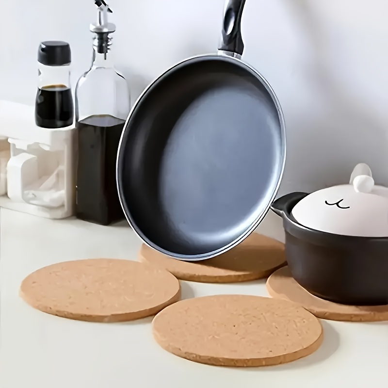 แผ่นรองหม้อกันความร้อน 4 ชิ้น  - Kitchen Gadgets In Japan บทวิจารณ์และราคา