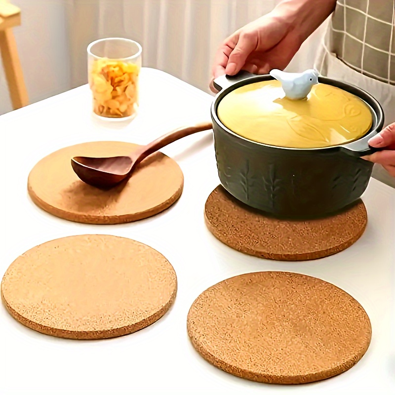 แผ่นรองหม้อกันความร้อน 4 ชิ้น  - Kitchen Gadgets In Japan บทวิจารณ์และราคา