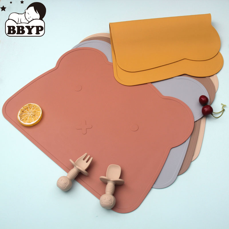 ซิลิโคนการ์ตูนหมี Placemat เด็ - Kitchen Gadgets Photo บทวิจารณ์และราคา