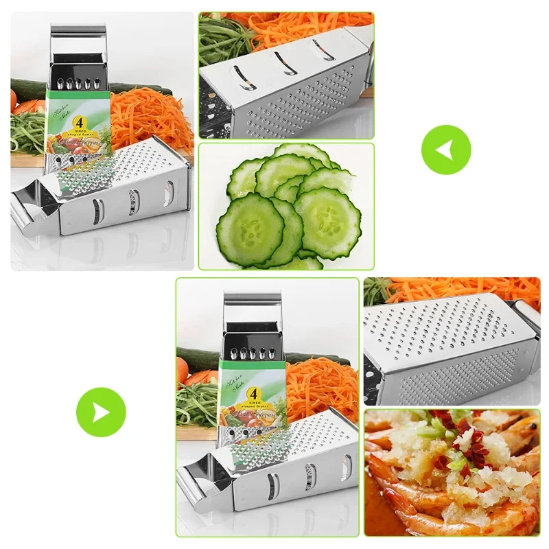 ที่ขูดผักอเนกประสงค์ 4 ด้าน ทำ - Cheese Grater Box บทวิจารณ์และราคา