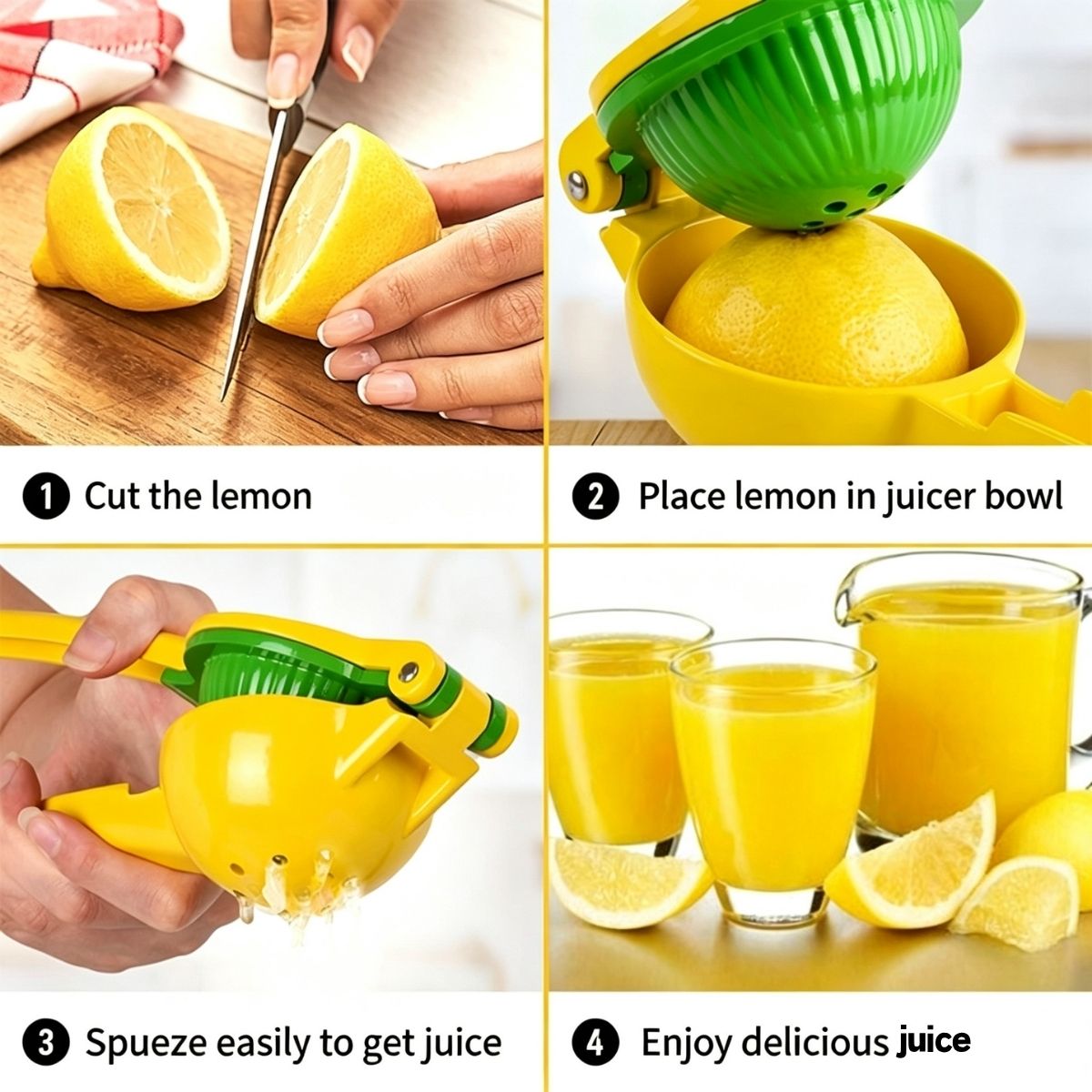 เครื่องคั้นน้ำผลไม้แบบมือถือ ท - Citrus Lemon Squeezer บทวิจารณ์และราคา