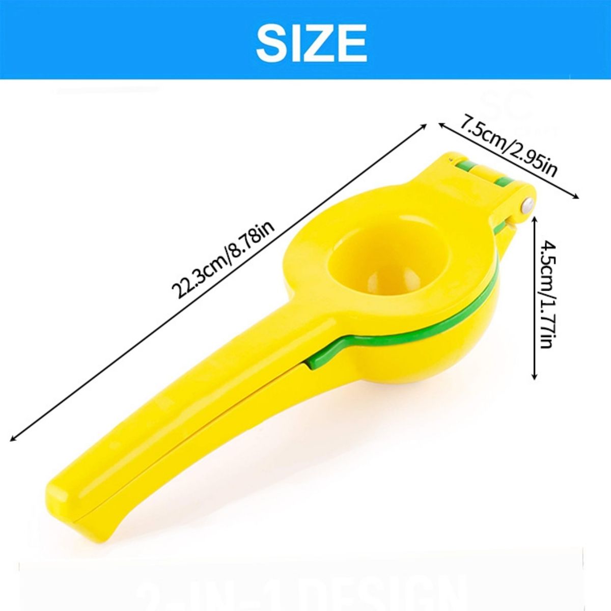 เครื่องคั้นน้ำผลไม้แบบมือถือ ท - Citrus Lemon Squeezer บทวิจารณ์และราคา