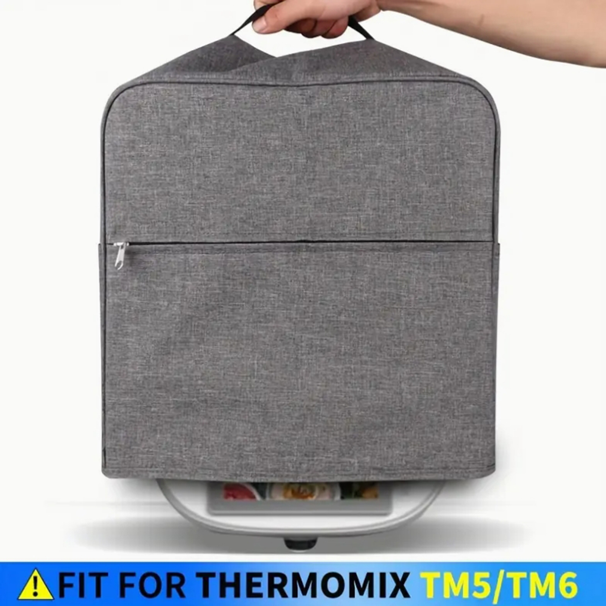 ผ้าอ็อกซ์ฟอร์ดสีเทาสำหรับเครื่ - Kitchen Gadgets Thermomix บทวิจารณ์และราคา