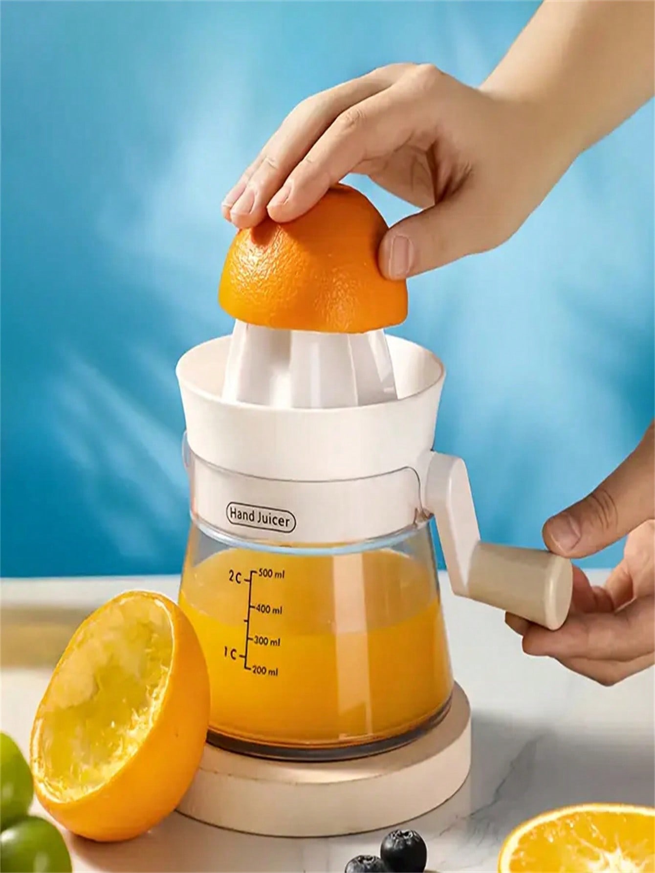 เครื่องคั้นน้ำผลไม้แบบมือหมุนอ - Kitchen Gadgets Built In บทวิจารณ์และราคา