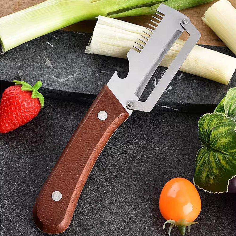 ที่ปอกผักแบบ 2-in-1 พร้อมใบมีด - Kitchen Gadgets Built In บทวิจารณ์และราคา