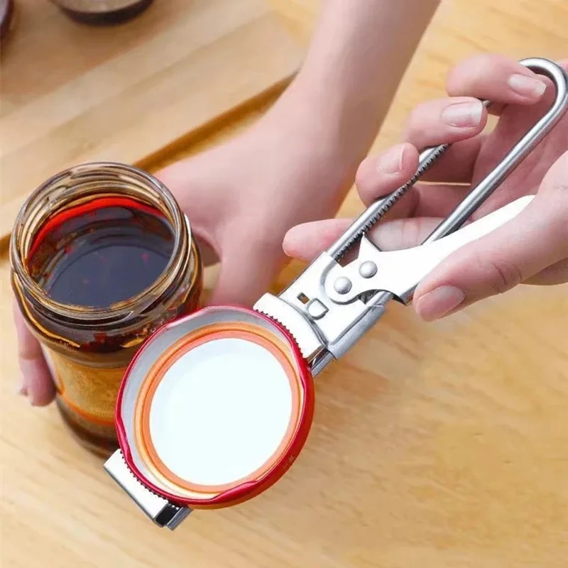 ปรับสแตนเลสลื่น Multi-Function - Kitchen Gadgets Jar Openers บทวิจารณ์และราคา