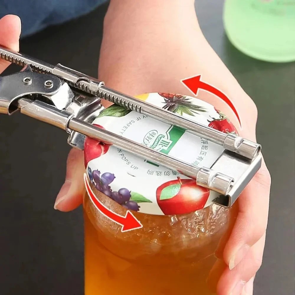 ปรับสแตนเลสลื่น Multi-Function - Kitchen Gadgets Jar Openers บทวิจารณ์และราคา