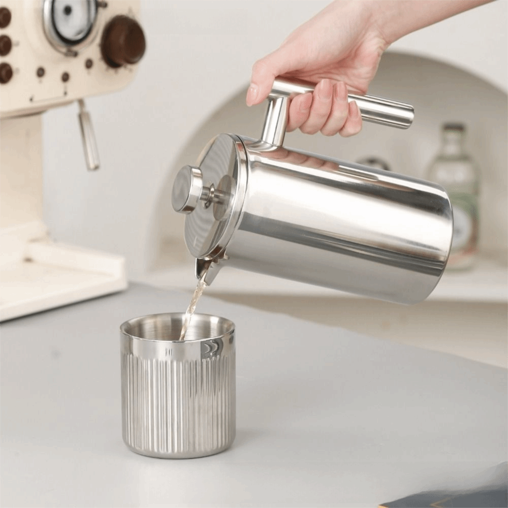 เครื่องชงกาแฟเฟรนช์เพรส 350/60 - French Press Coffee Maker บทวิจารณ์และราคา